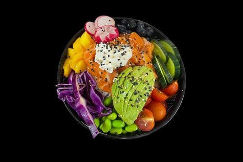 Salmon Cheese Bowl
