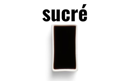 SANS sauce sucrée