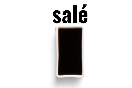 SANS sauce salée